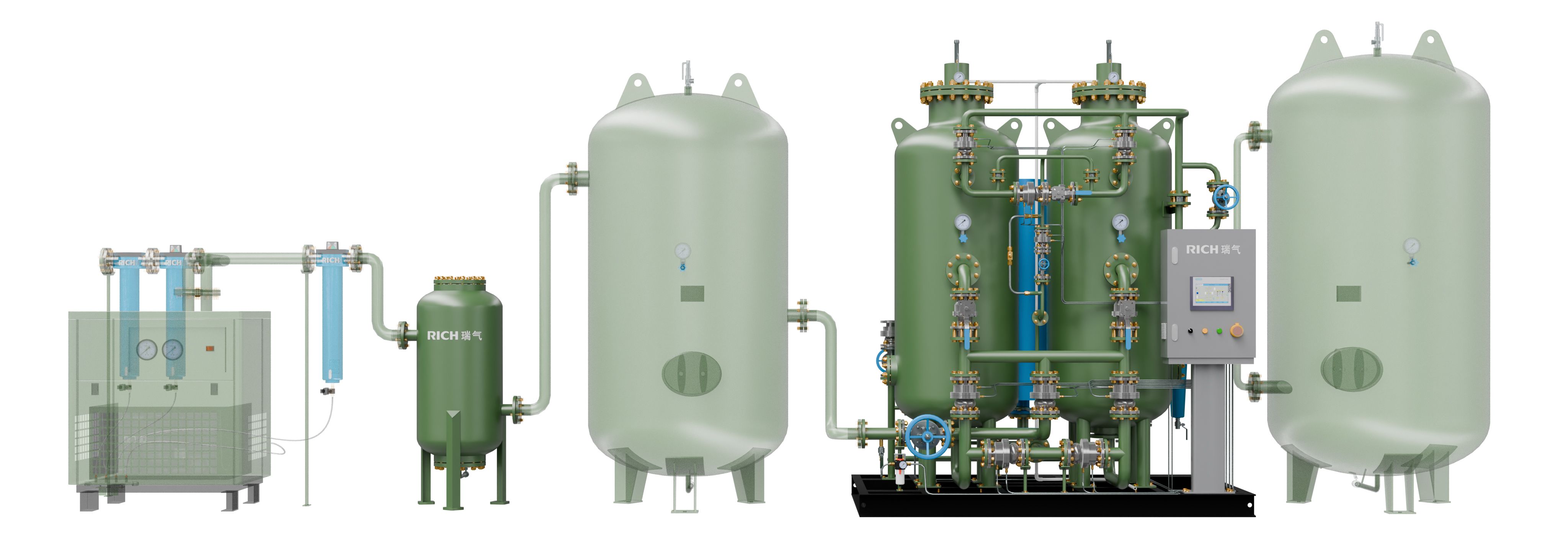 PNF Series PSA Nitrogen Generators
